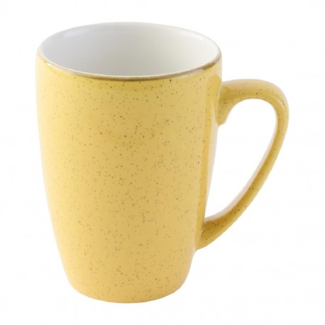 Churchill Stonecast Mustard Mok 340ml – Set van 12