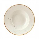 Churchill Stonecast Barley White Kom Met Brede Rand Medium 23,88cm - Doos 12 stuks