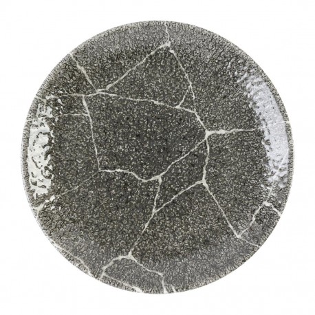 Churchill Kintsugi Accents Quartz Black Evolve Coupe Bord 16.5cm (12 stuks)