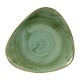 Churchill Stonecast Samphire Green Lotus Bord 30,5cm - Set van 6
