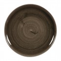 Churchill Stonecast Patina Evolve Iron Black Schalen 324mm (6 stuks) – Set van 6