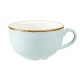 Churchill Stonecast cappuccinokoppen blauw 354ml - set van 12