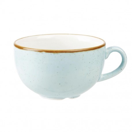 Churchill Stonecast cappuccinokoppen blauw 354ml - set van 12