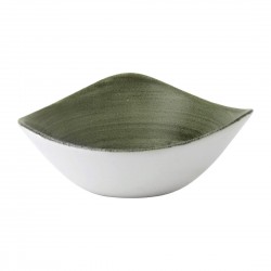 Churchill Stonecast Patina Burnished Green Lotus Kom 17,8cm – Set van 12