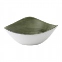 Churchill Stonecast Patina Burnished Green Lotus Kom 17,8cm – Set van 12