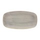 Churchill Stonecast Grey Chefs Ovaal Bord 29,8 x 15,2cm – Set van 12