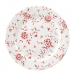 Churchill Rose Chintz Cranberry Borden 276mm – Set van 6