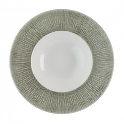Churchill Bamboo Ceramic Spinwash Alpine Bord 23.1cm (12 stuks) – Groen