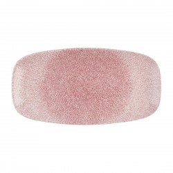 Churchill Raku Pink Quartz Chefs Ovaal Bord 35.2 x 18.7cm - Porselein Roze (6 stuks)