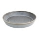Olympia Cavolo Platte Ronde Kom 220mm – Porselein Grijs (4 Stuks)