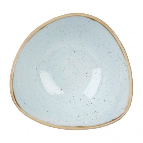 Churchill Stonecast Duck Egg Lotus Kom – Set van 12 (26cl, Keramiek, Blauw)