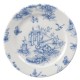 Churchill Toile Prague Bord 16,5cm – Set van 6 Porseleinen Borden