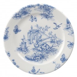Churchill Toile Prague Bord 16,5cm – Set van 6 Porseleinen Borden