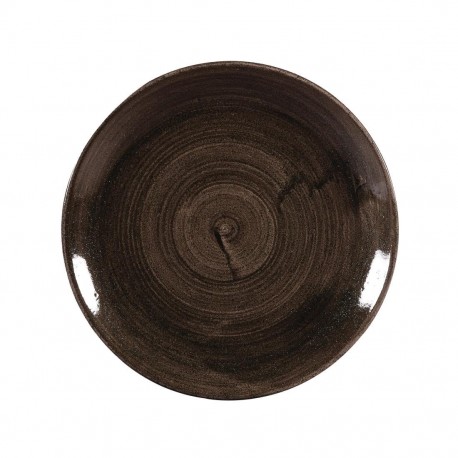 Churchill Stonecast Patina Black Coupe Borden 288mm (12 stuks)