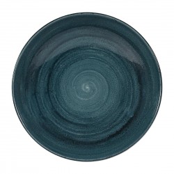 Churchill Stonecast Patina Rustic Teal Evolve Coupe Kom 24,8cm - Doos van 12 stuks