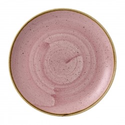 Churchill Stonecast Petal Pink Evolve Coupe Bord 22,9cm – set van 12 stuks