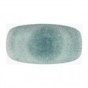 Churchill Raku Jade Green Chefs Ovaal Bord 35,2 x 18,7 cm - Porselein Groen (6 stuks)