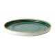 Churchill Stonecast Samphire Green bord met opstaande rand 22cm - set van 6 stuks