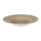Churchill Stonecast Patina Antique Taupe Kom met Brede Rand Large 27,9 cm - Porselein Bruin (12 stuks)