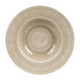 Churchill Stonecast Patina Antique Taupe Kom met Brede Rand Large 27,9 cm - Porselein Bruin (12 stuks)