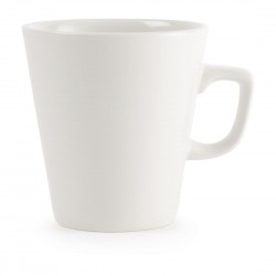 Churchill Plain Whiteware Latte Mokken 440ml – Set van 6
