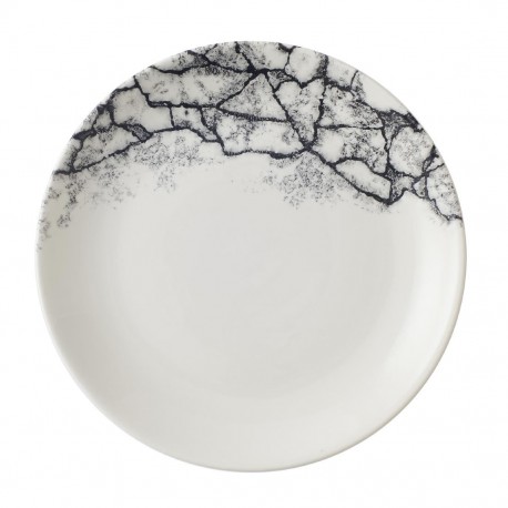 Churchill Kintsugi Accents Quartz Black Evolve Coupe Bord 16,5cm (12 stuks)