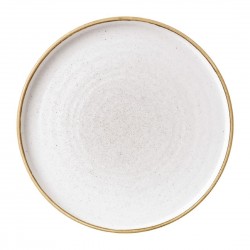 Churchill Stonecast Barley White bord met opstaande rand 25,9 cm (6 stuks)