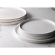 Churchill Stonecast Barley White bord met opstaande rand 25,9 cm (6 stuks)
