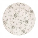 Churchill Rose Chintz Grey Bord 27,6cm – Set van 6 – Porselein