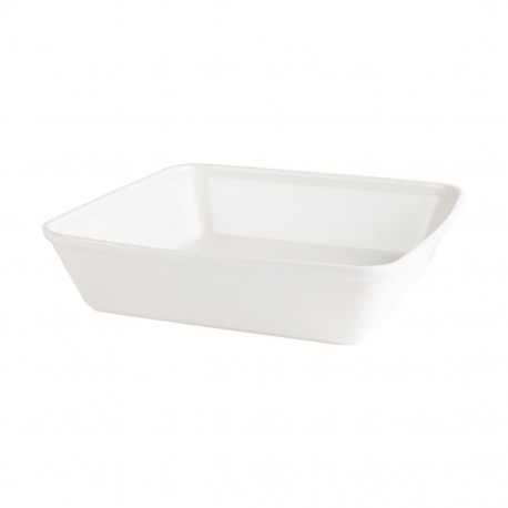 Churchill Counter Serve vierkante ovenschalen 25x25cm porselein wit (6 stuks)