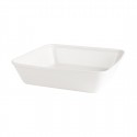 Churchill Counter Serve vierkante ovenschalen 25x25cm porselein wit (6 stuks)