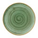 Churchill Stonecast Samphire Green Bord met Opstaande Rand 25,9 cm – Voordeelset van 6 stuks