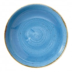 Churchill Stonecast Cornflower Blue Coupe Kom 24,8 cm – set van 12