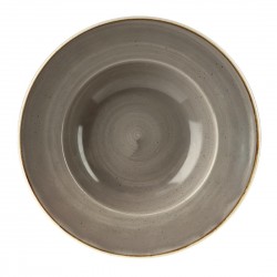 Churchill Stonecast Grey Kom Met Brede Rand Medium 23,88cm (12 stuks)