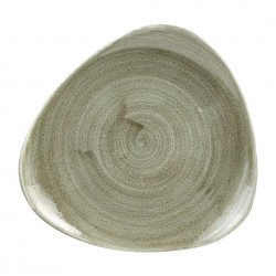 Churchill Stonecast Patina Burnished Green Lotus Bord 19,7cm – Porselein Groen (12 stuks)