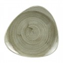 Churchill Stonecast Patina Burnished Green Lotus Bord 19,7cm – Porselein Groen (12 stuks)