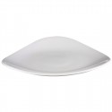 Churchill Lotus driehoekige borden 266 mm (12 stuks) – wit porselein