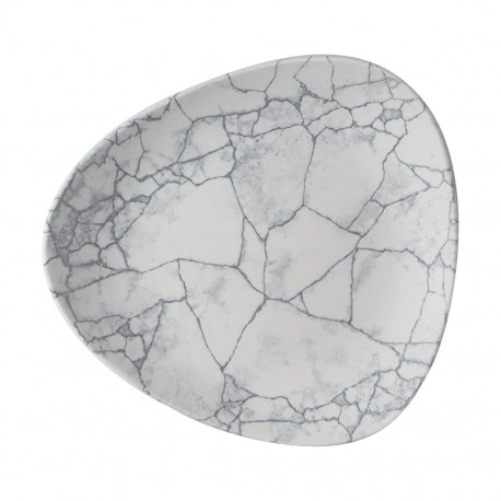 Churchill Studio Prints Kintsugi Pearl Grey Lotus Borden 254mm (12 stuks) – Porselein