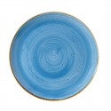 Churchill Stonecast Cornflower Blue coupe bord 26 cm – set van 12