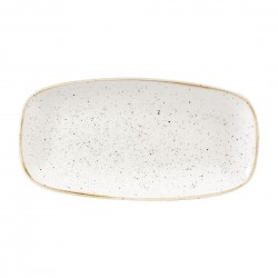 Churchill Stonecast Barley White ovaal bord 29,8 x 15,2 cm - set van 12