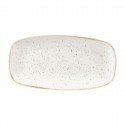Churchill Stonecast Barley White ovaal bord 29,8 x 15,2 cm - set van 12