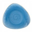 Churchill Stonecast Cornflower Blue Driehoekig Bord 22,9cm (12 stuks)