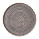 Churchill Stonecast Grey bord met opstaande rand 27,9 cm (set van 6)