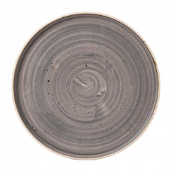 Churchill Stonecast Grey bord met opstaande rand 27,9 cm (set van 6)