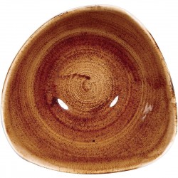 Churchill Stonecast Patina Vintage Copper Driehoekige Kom 15,2cm – Set van 12 stuks