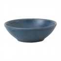 Churchill Oslo Blue Contour ondiepe kom 255ml – porselein blauw (12 stuks)