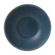 Churchill Oslo Blue Contour ondiepe kom 255ml – porselein blauw (12 stuks)
