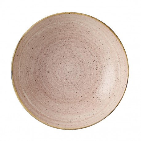 Churchill Stonecast Raw Terracotta Coupe Kom 184mm - Roze (12 stuks)