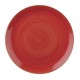 Churchill Stonecast Berry Red Evolve Coupe Bord 32,4 cm – Set van 6