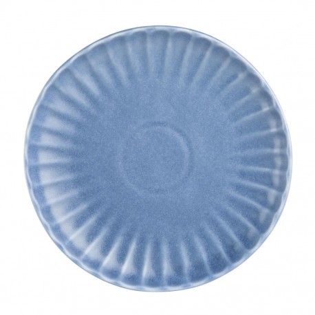 Olympia Koralliet Borden Blauw 205mm – Set van 6 – Porseleinen Serviesborden